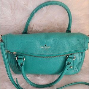 Kate Spade Leather Cobble Hill Leslie Large Satchel